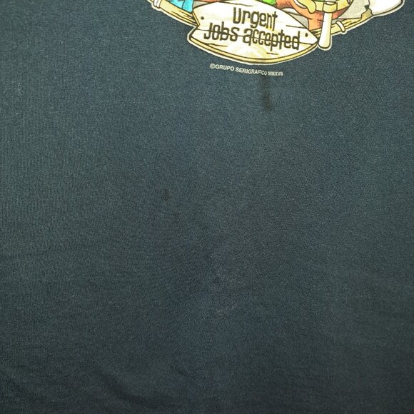 Senor Frog’s (Surfboard Repair) Navy Blue Large  Short Sleeve T Shirt - Picture 8 of 9